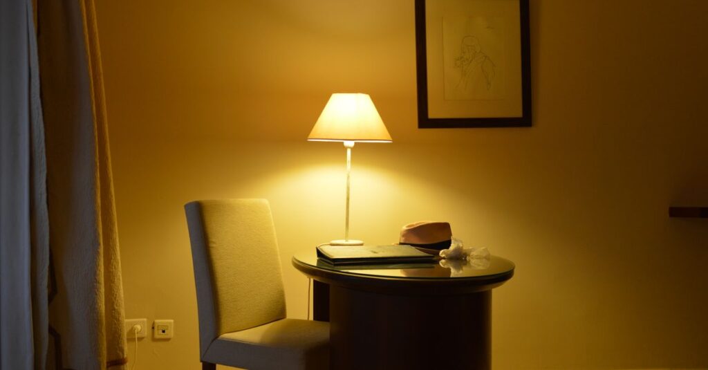 soft peaceful room warm light rest calm gentle acceptance space