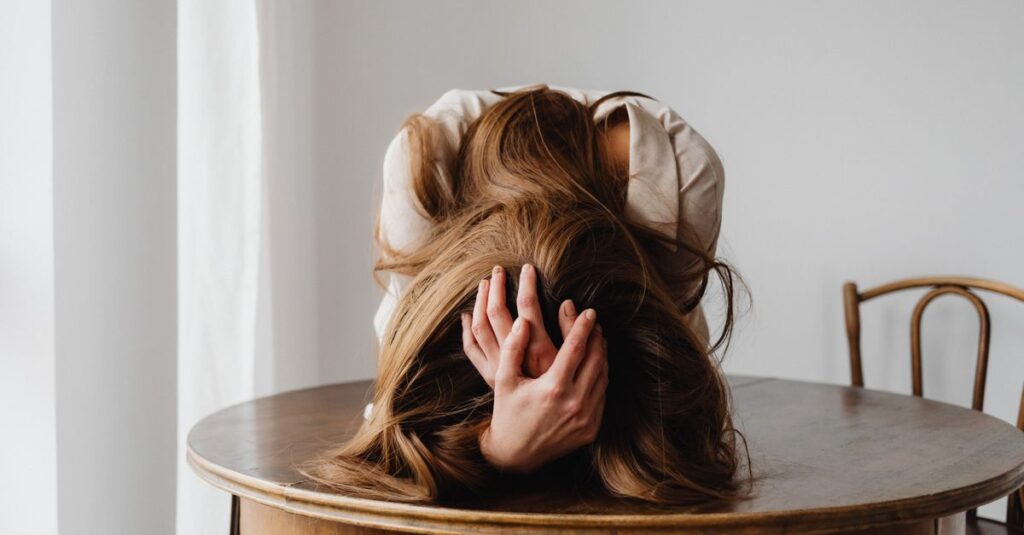 overwhelmed mind quiet pressure soft light stress calm space