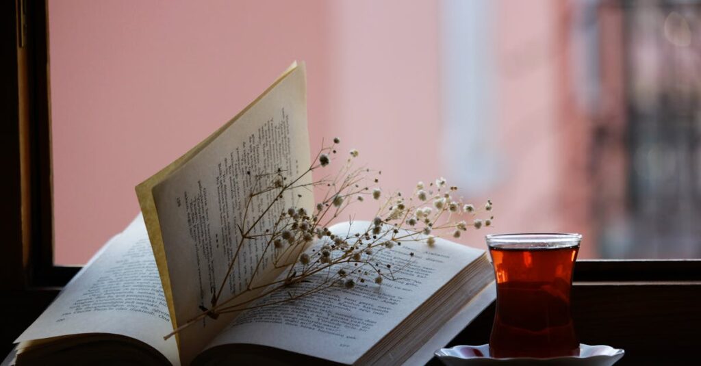 soft tea window light quiet breathing space gentle