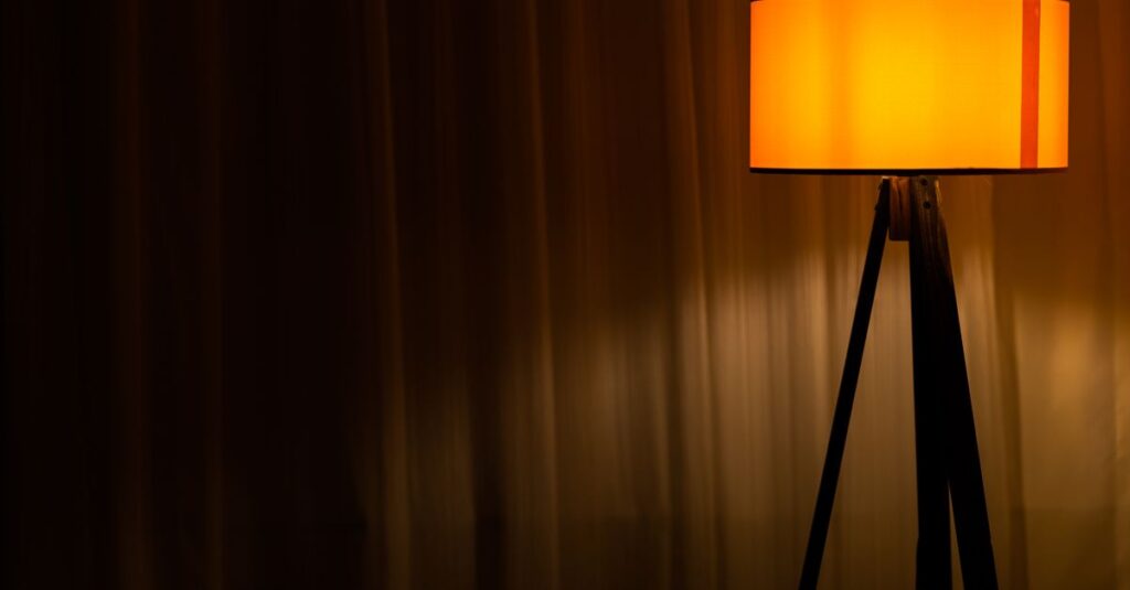 gentle lamp quiet space emotional acceptance calm night