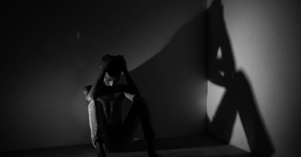 soft shadow quiet self doubt gentle pain questioning inner struggle calm light