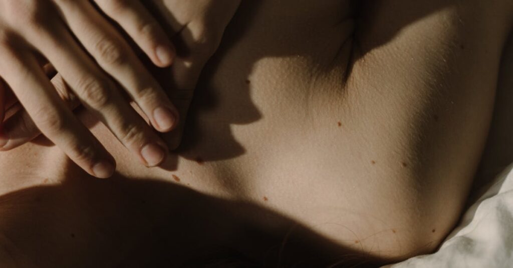 soft body awareness gentle touch quiet cellular memory healing warm light calm