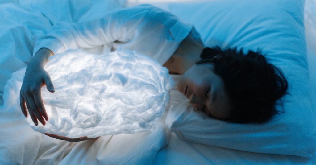 やわらかな光の中に静かに存在する檻。優しさに見えながら、人を閉じ込めていく構造を象徴する風景。