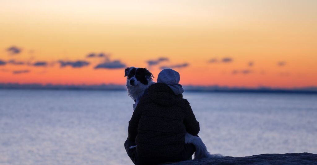 やわらかな光の中で静かに自分と向き合う瞬間。最大の親友は自分だったという気づきを象徴する風景。